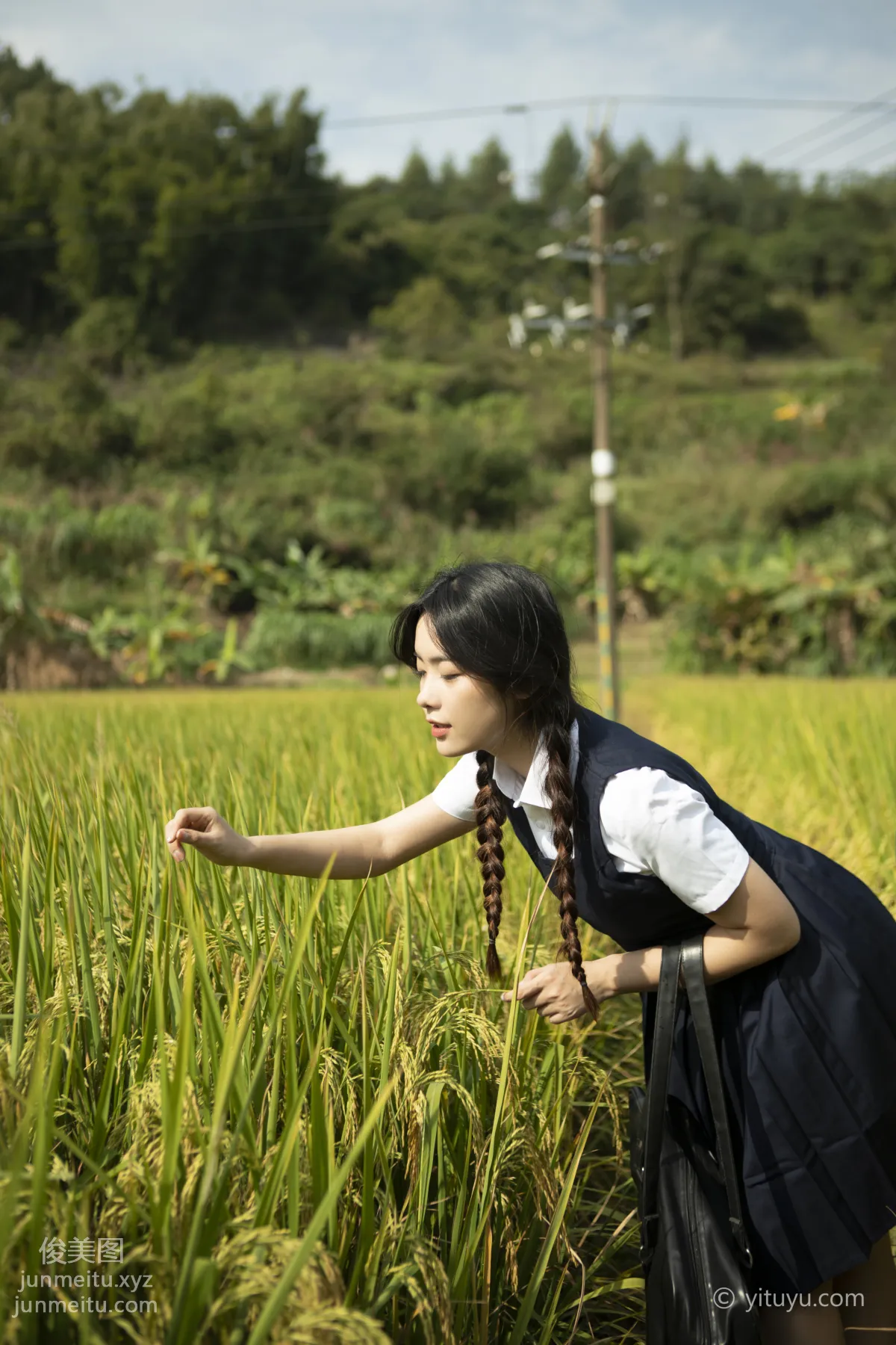 [YiTuYu] 2021.03.12 Autumn Rice Fragrance, Huang Ziqing photo 28
