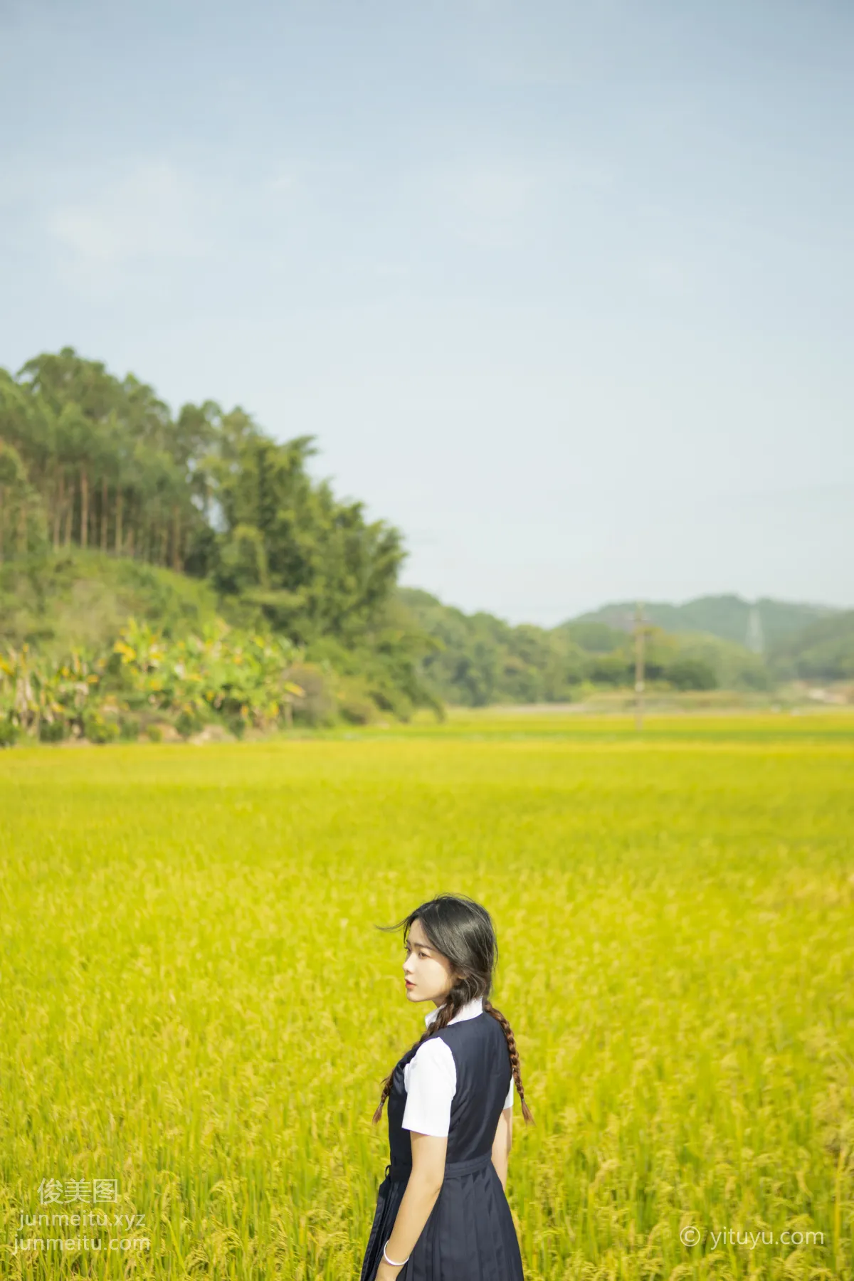[YiTuYu] 2021.03.12 Autumn Rice Fragrance, Huang Ziqing photo 30
