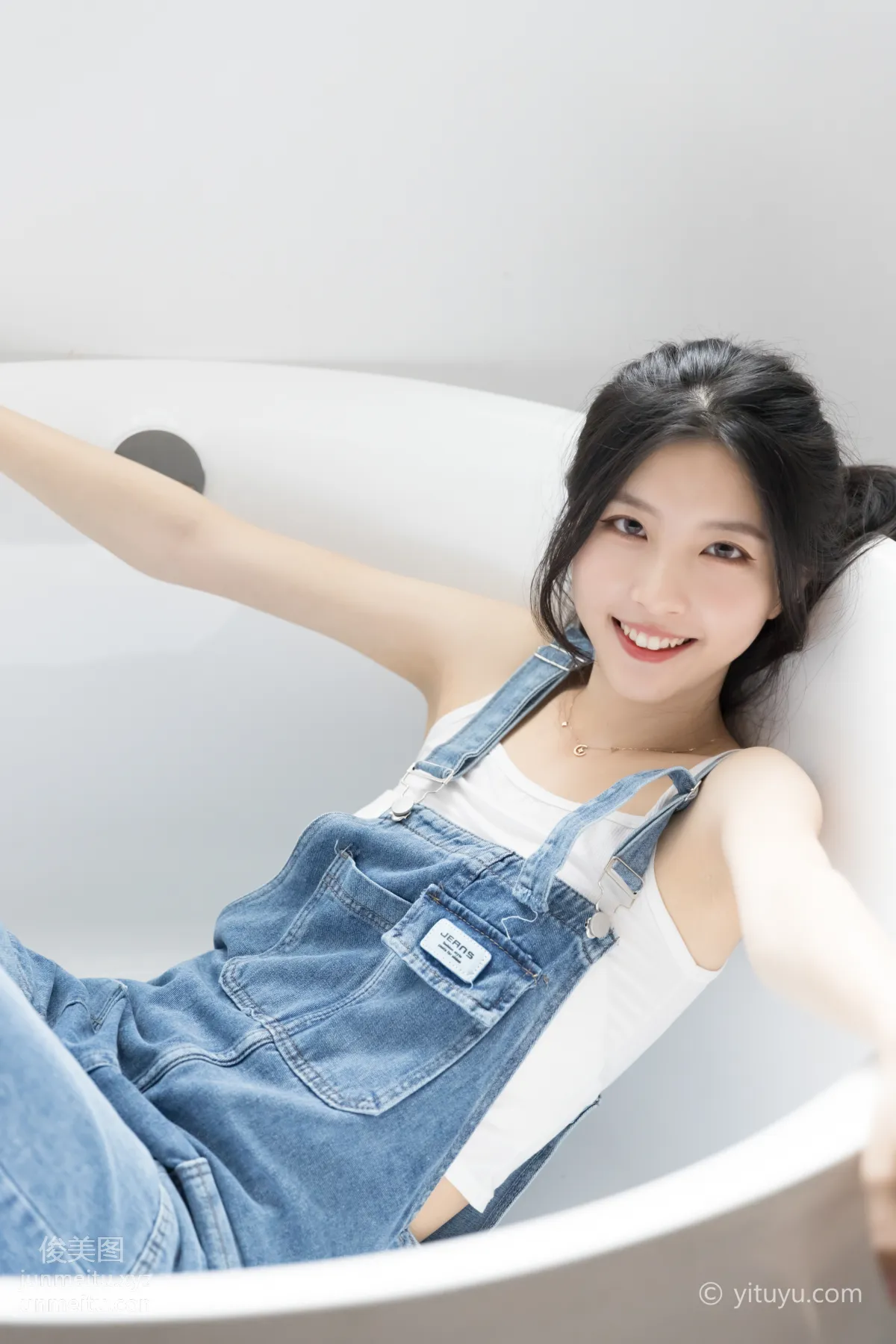 [YiTuYu] 2021.04.21 Blue Jeans, Xiao Yin photo 2