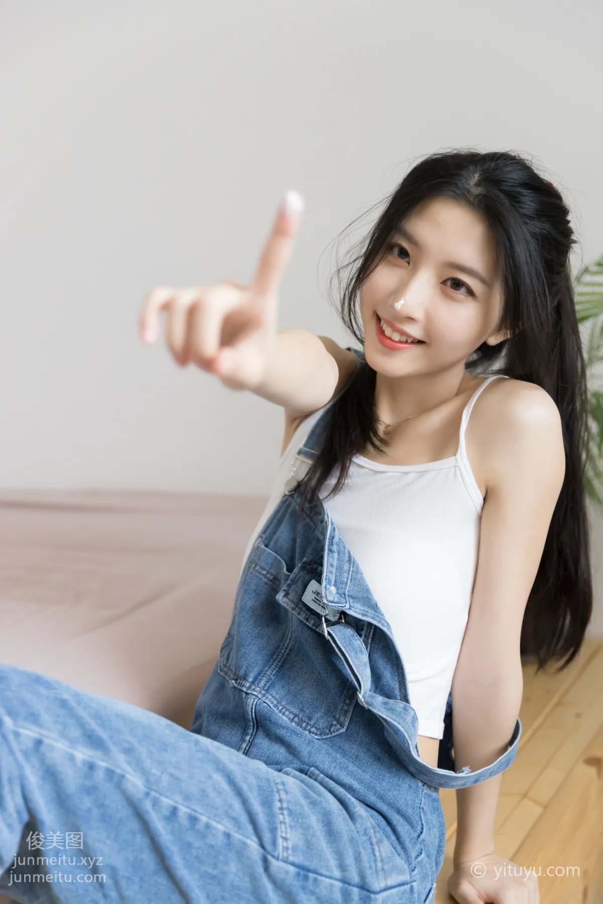 [YiTuYu] 2021.04.21 Blue Jeans, Xiao Yin photo 9