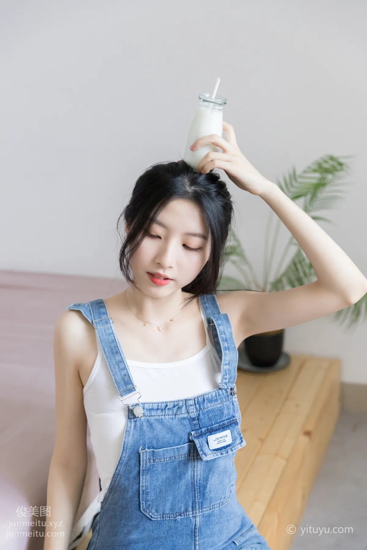 [YiTuYu] 2021.04.21 Blue Jeans, Xiao Yin photo 16