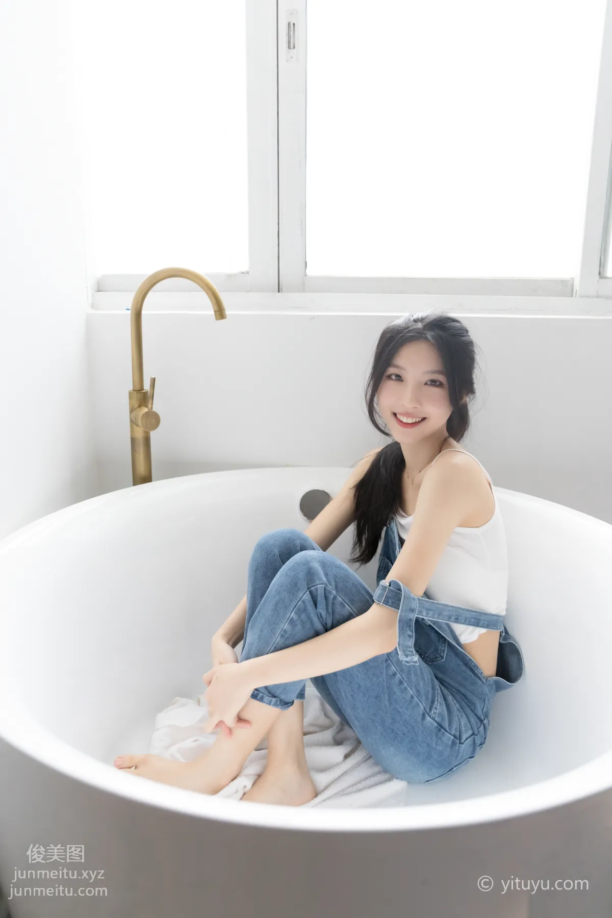 [YiTuYu] 2021.04.21 Blue Jeans, Xiao Yin photo 17