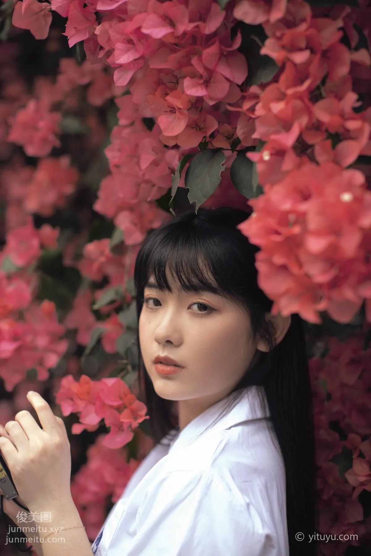 [YiTuYu] 2021.04.28 Flower Season, Huang Ziqing photo 6