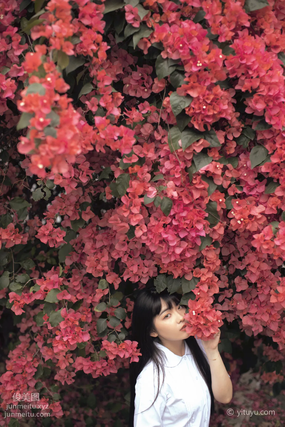 [YiTuYu] 2021.04.28 Flower Season, Huang Ziqing photo 8