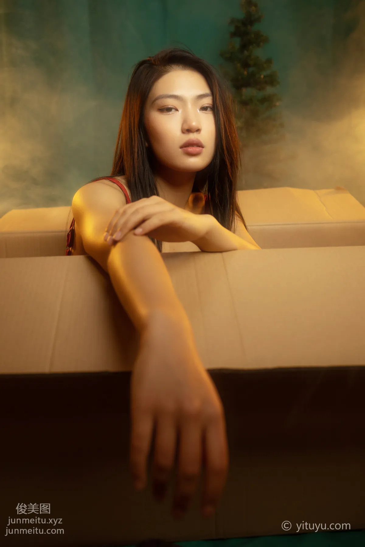 [YiTuYu] 2021.05.24 Red Dress Jiao Jiao photo 4