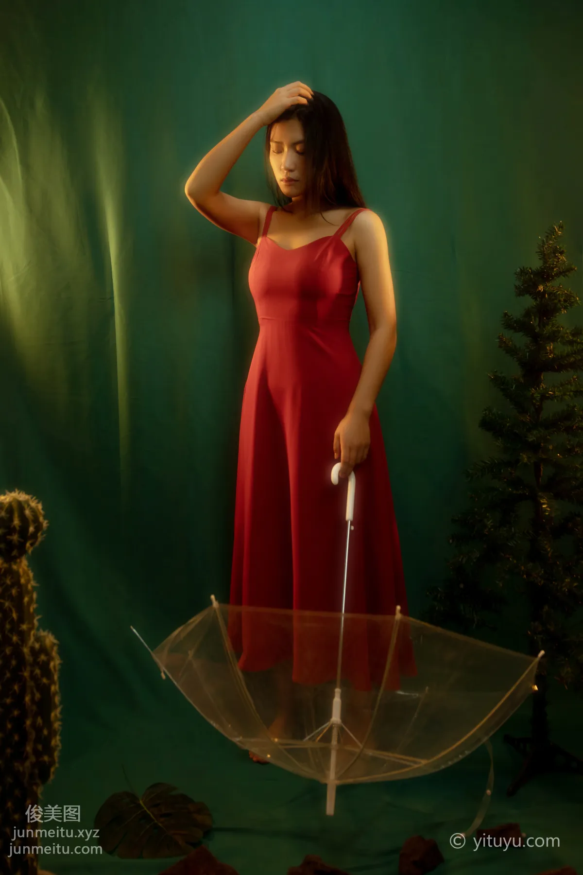 [YiTuYu] 2021.05.24 Red Dress Jiao Jiao photo 9