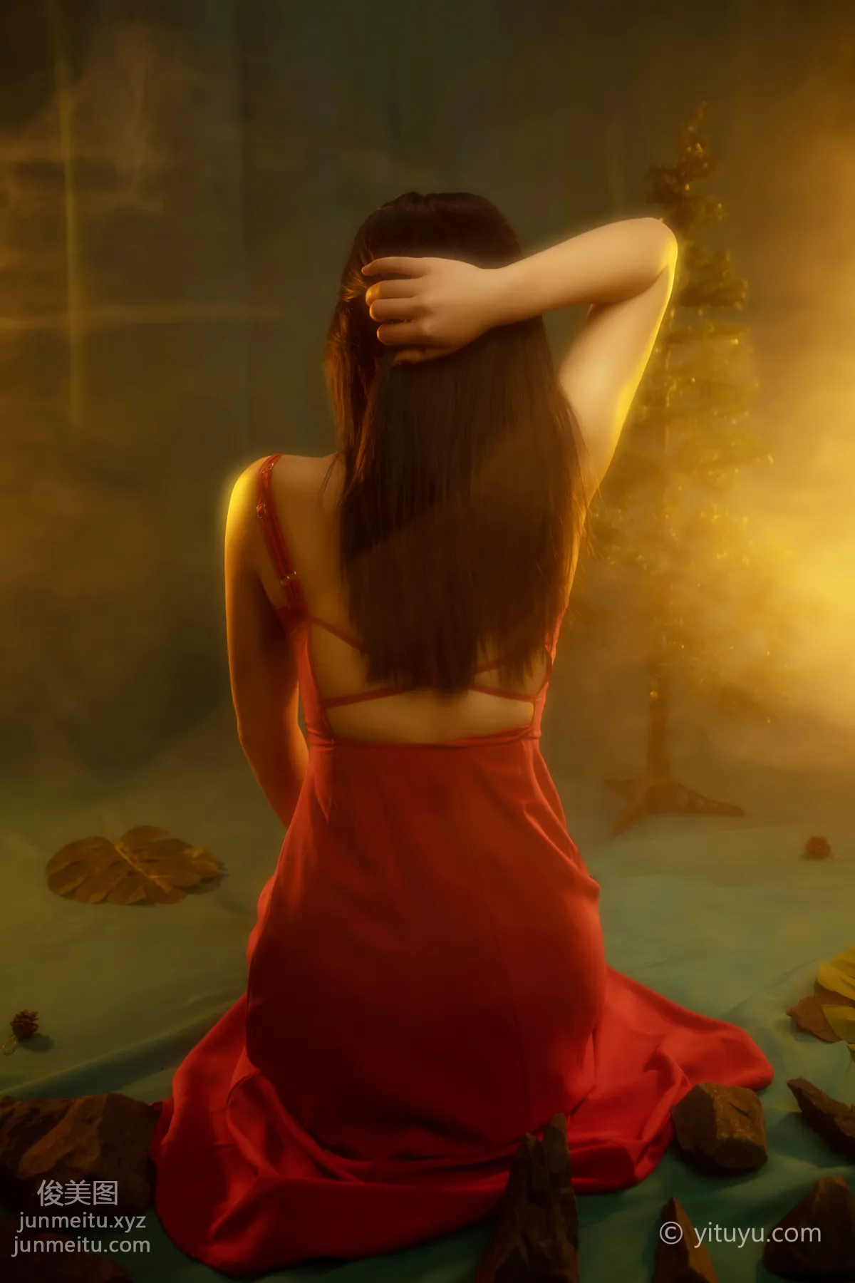 [YiTuYu] 2021.05.24 Red Dress Jiao Jiao photo 31