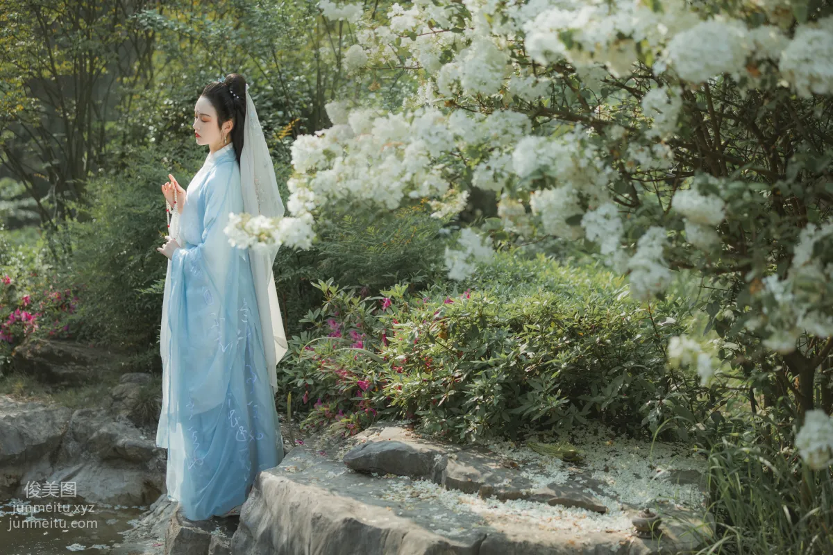 [YiTuYu] 2021.08.17 Letter From Another World Zhang Yuxin photo 6