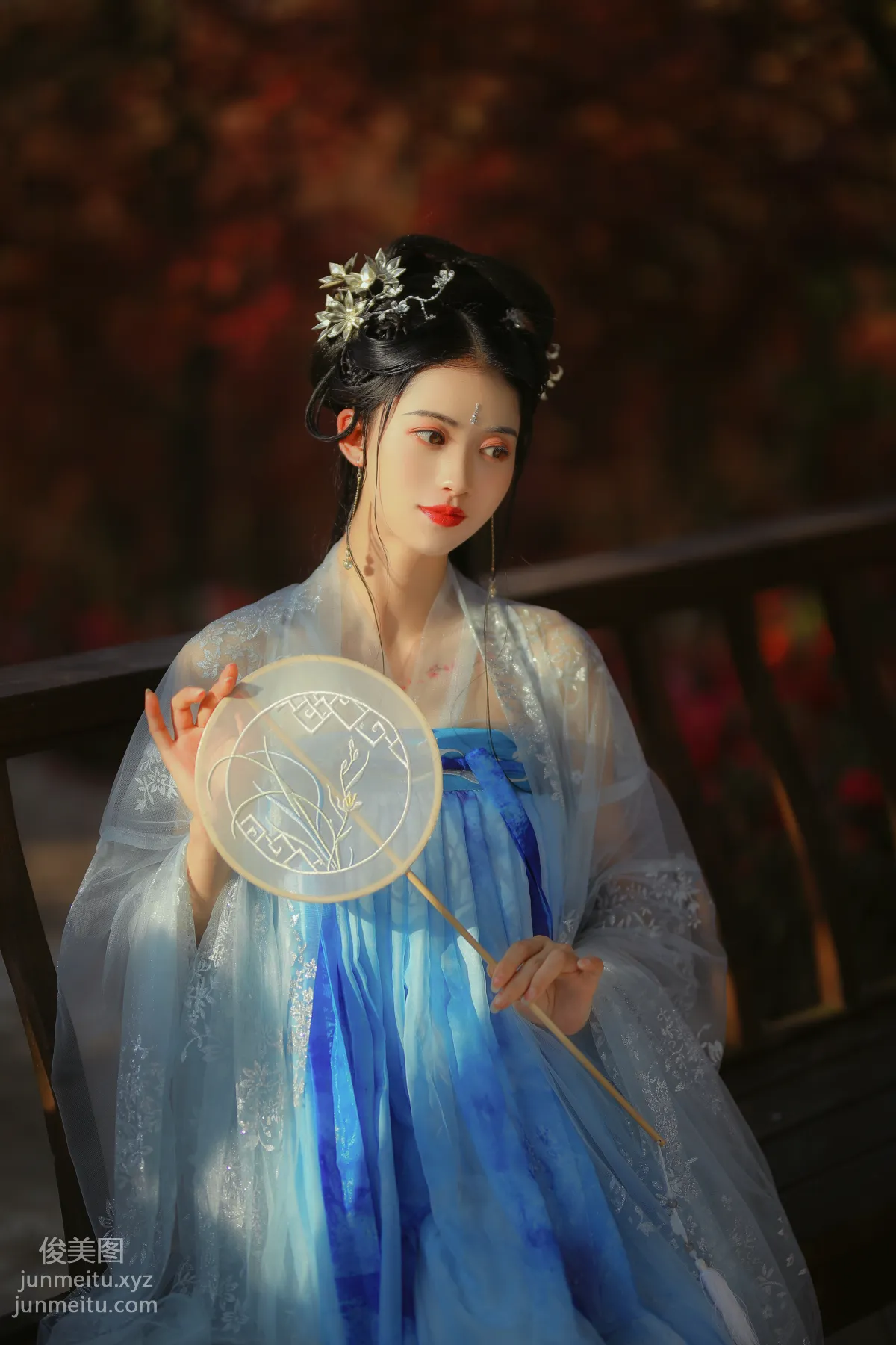 [YiTuYu] 2021.08.23 Autumn Maple Rustling, Ji Xiangxiang photo 6