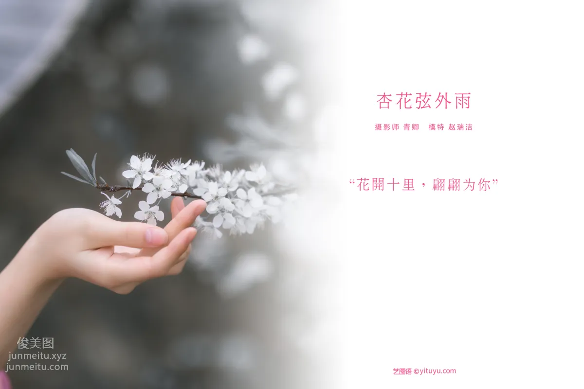 [YiTuYu] 2021.08.28 Rain Beyond the Apricot Blossom Strings, Zhaoruijie EZ photo 1