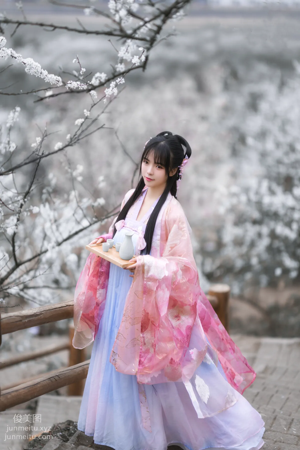 [YiTuYu] 2021.08.28 Rain Beyond the Apricot Blossom Strings, Zhaoruijie EZ photo 9