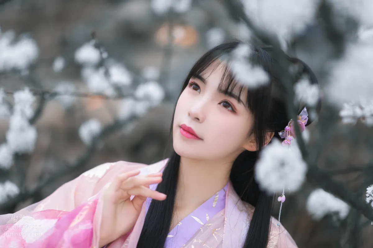 [YiTuYu] 2021.08.28 Rain Beyond the Apricot Blossom Strings, Zhaoruijie EZ photo 10