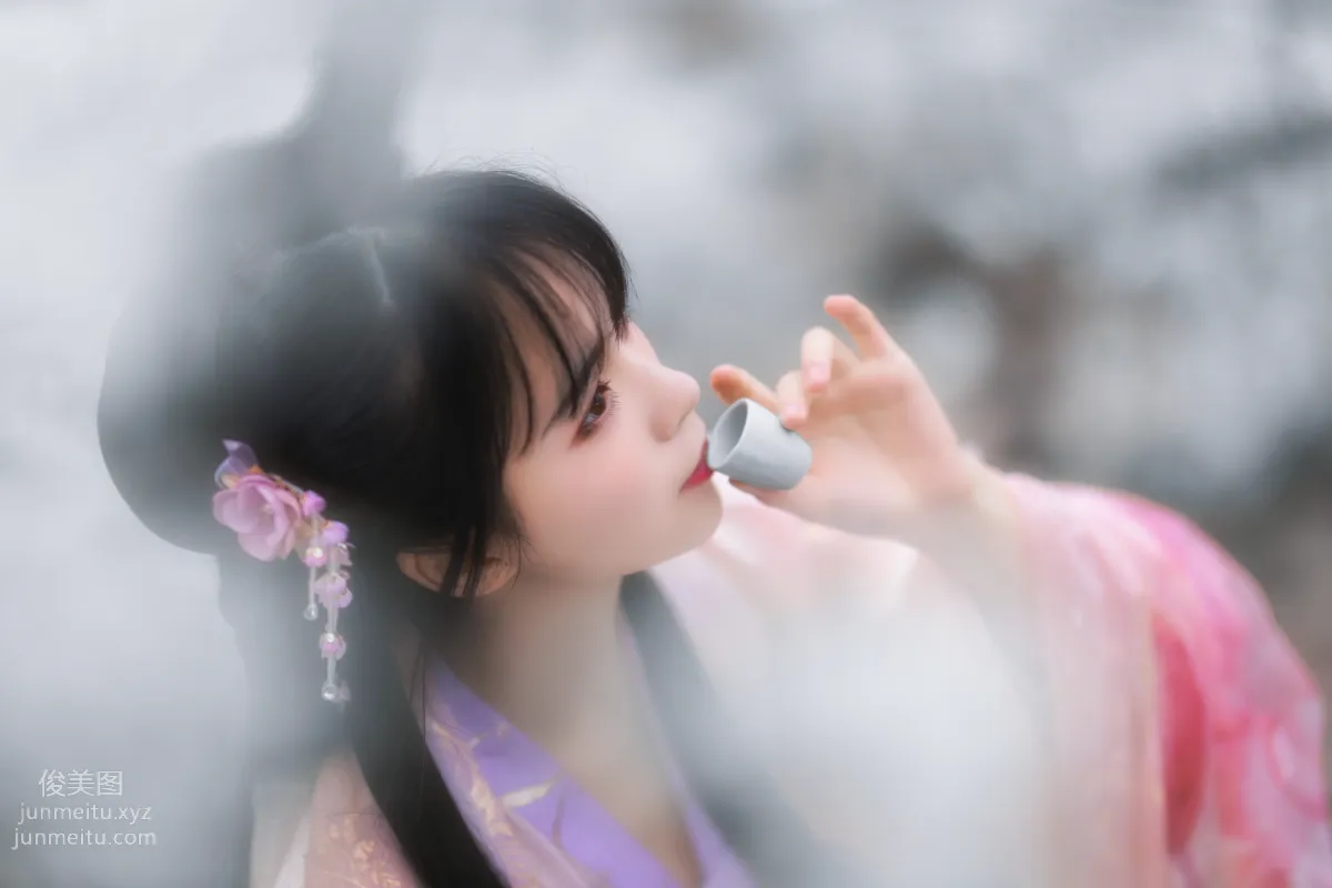 [YiTuYu] 2021.08.28 Rain Beyond the Apricot Blossom Strings, Zhaoruijie EZ photo 11