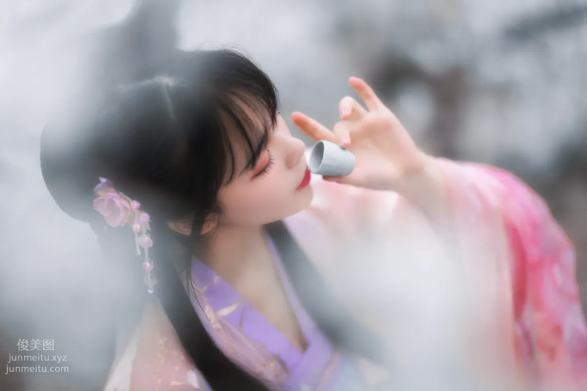 [YiTuYu] 2021.08.28 Rain Beyond the Apricot Blossom Strings, Zhaoruijie EZ photo 12