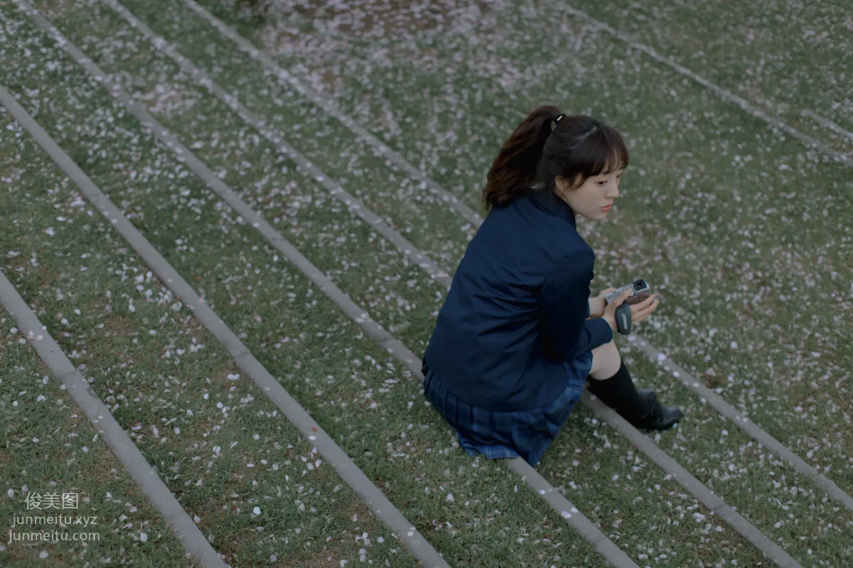 [YiTuYu] 2021.09.02 Cherry Blossoms Falling, Tang Xixi photo 6