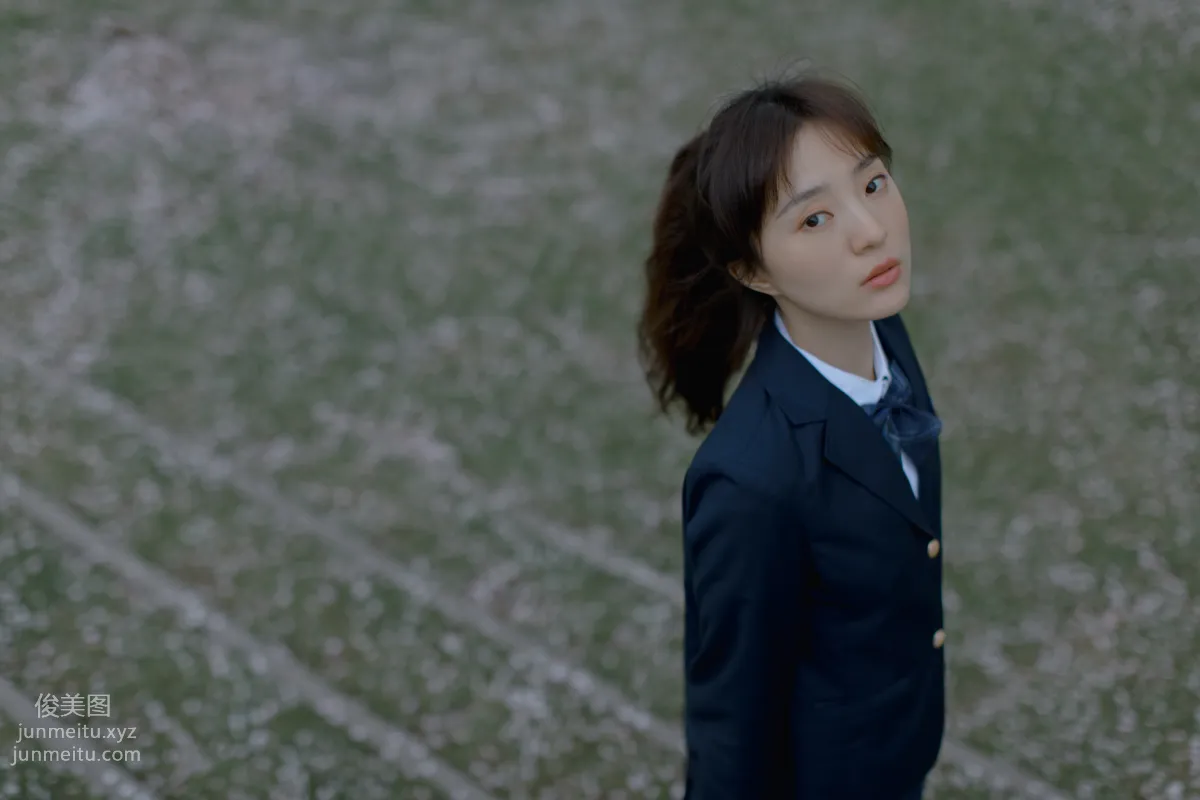 [YiTuYu] 2021.09.02 Cherry Blossoms Falling, Tang Xixi photo 18