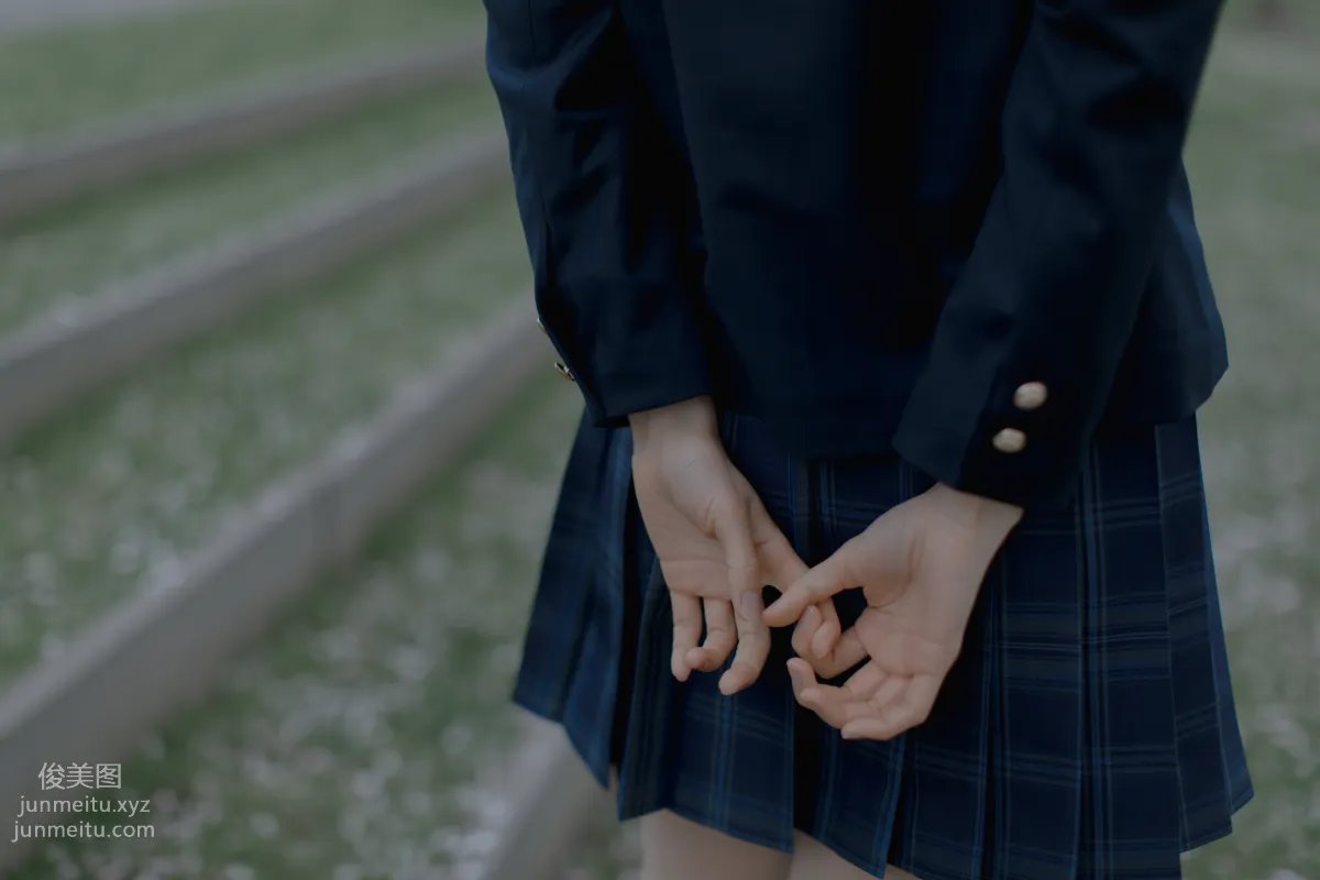 [YiTuYu] 2021.09.02 Cherry Blossoms Falling, Tang Xixi photo 29