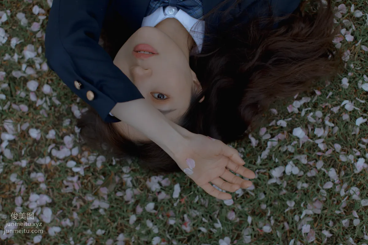 [YiTuYu] 2021.09.02 Cherry Blossoms Falling, Tang Xixi photo 35