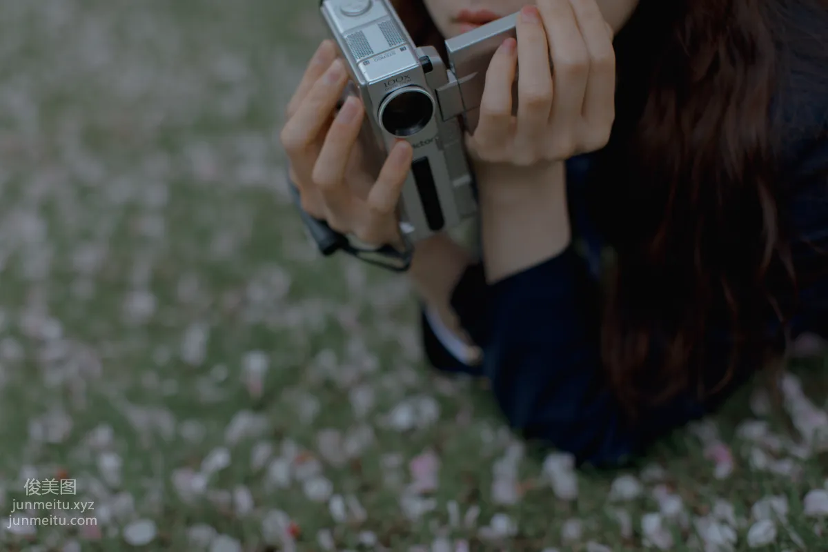 [YiTuYu] 2021.09.02 Cherry Blossoms Falling, Tang Xixi photo 38