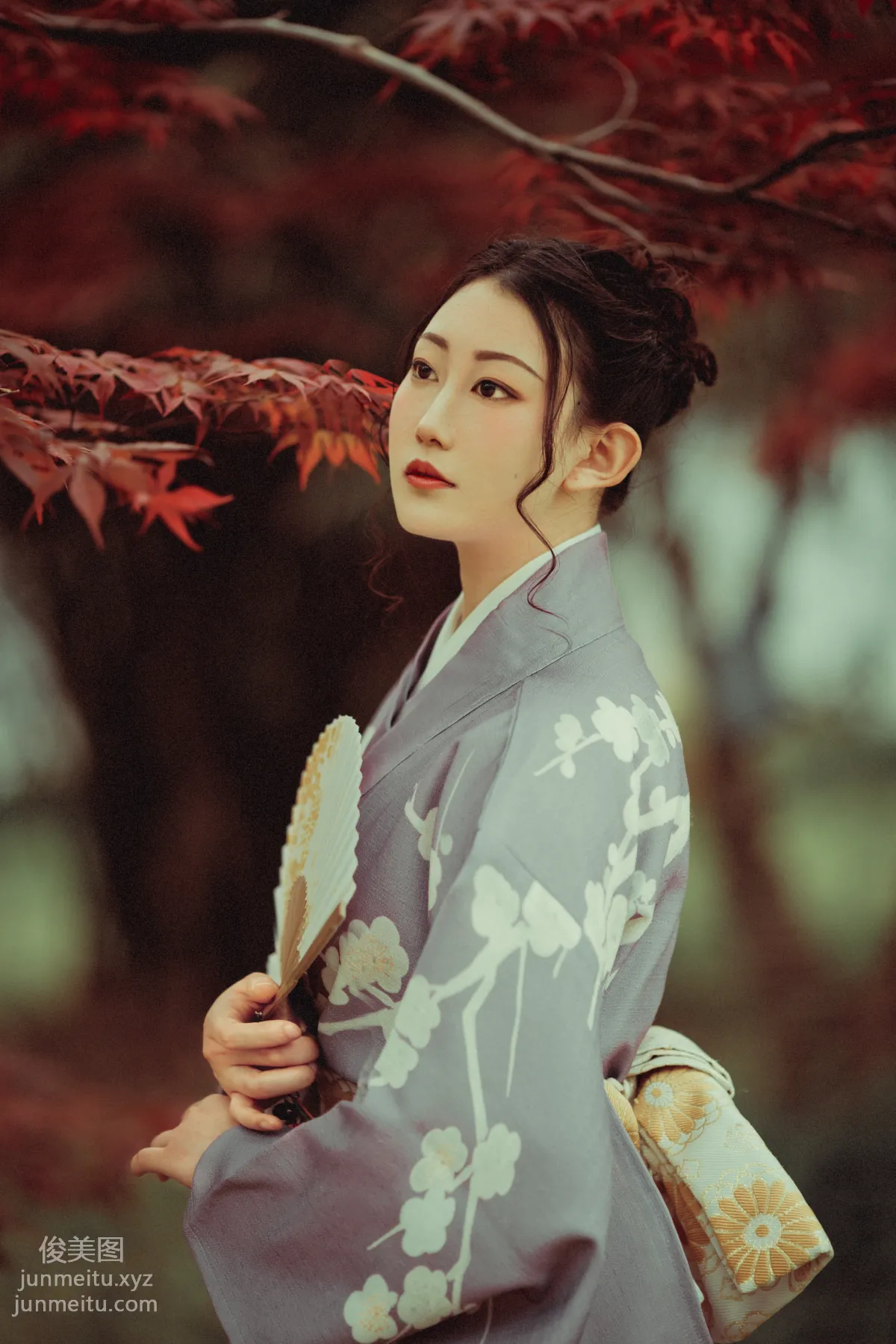 [YiTuYu] 2021.09.02 Deep in the Red Leaves, Mei Fannao photo 3