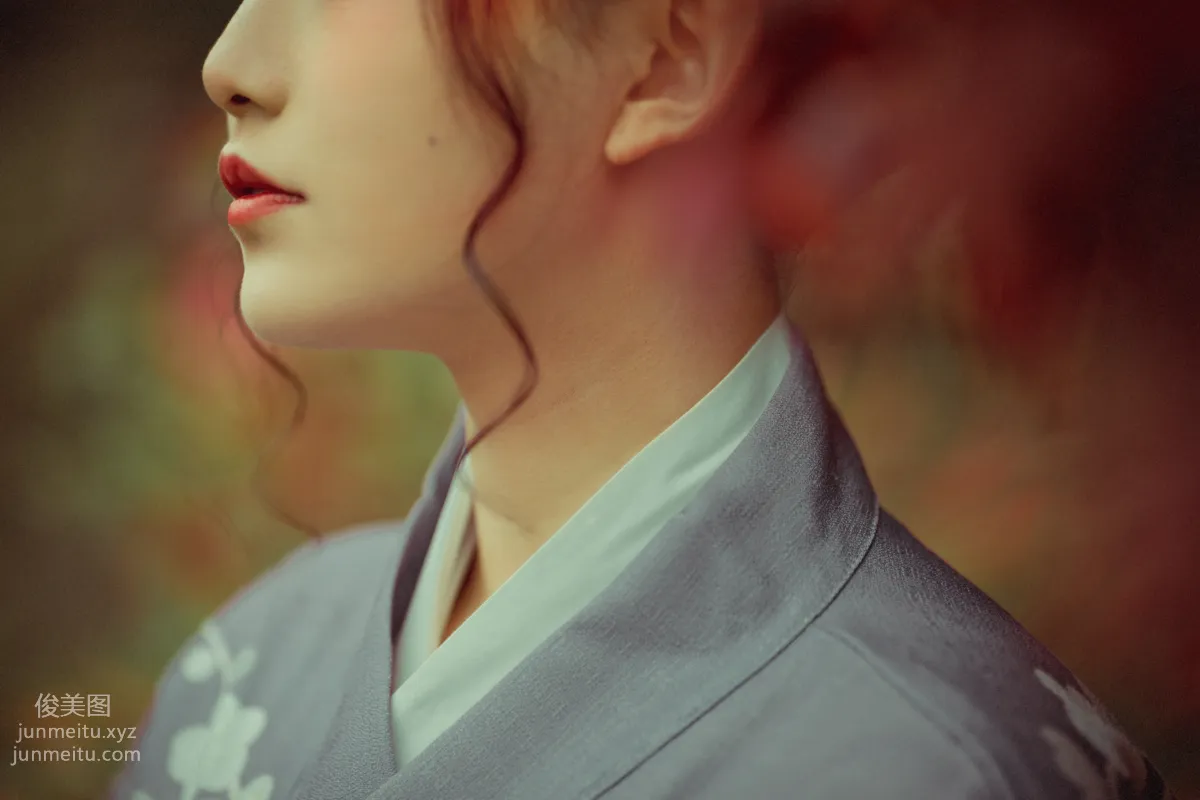 [YiTuYu] 2021.09.02 Deep in the Red Leaves, Mei Fannao photo 10