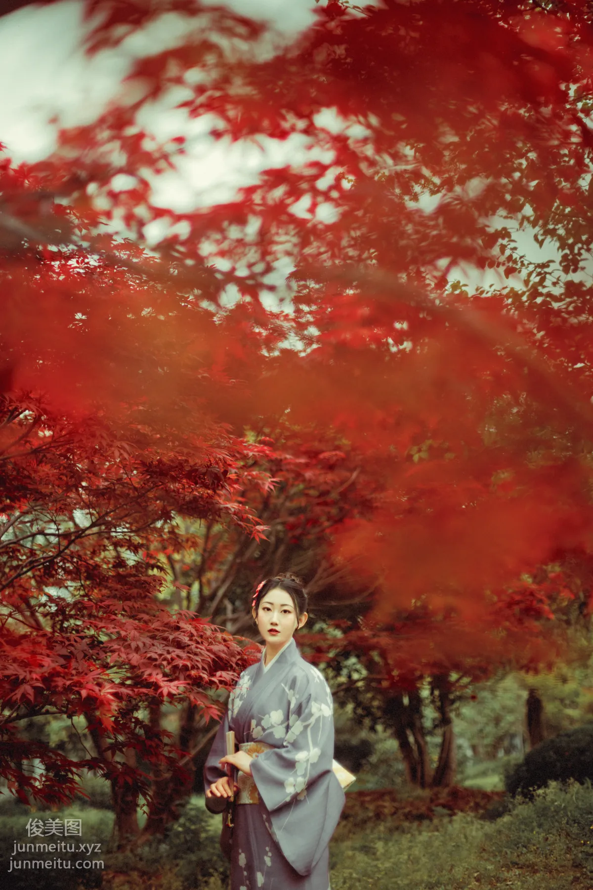[YiTuYu] 2021.09.02 Deep in the Red Leaves, Mei Fannao photo 19