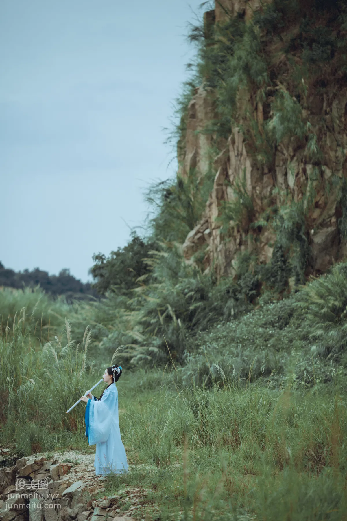 [YiTuYu] 2021.09.04 Hidden in Blue Robes Xiao Xuan photo 5