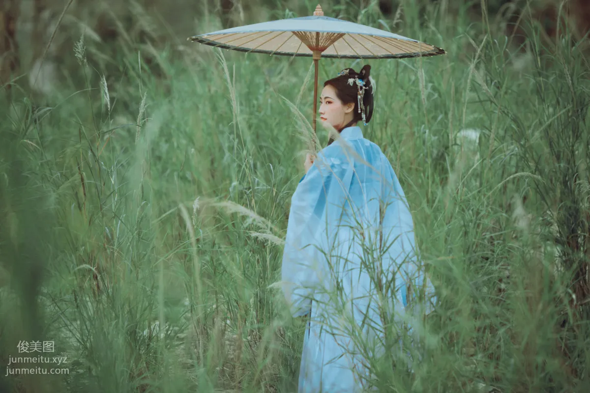[YiTuYu] 2021.09.04 Hidden in Blue Robes Xiao Xuan photo 6