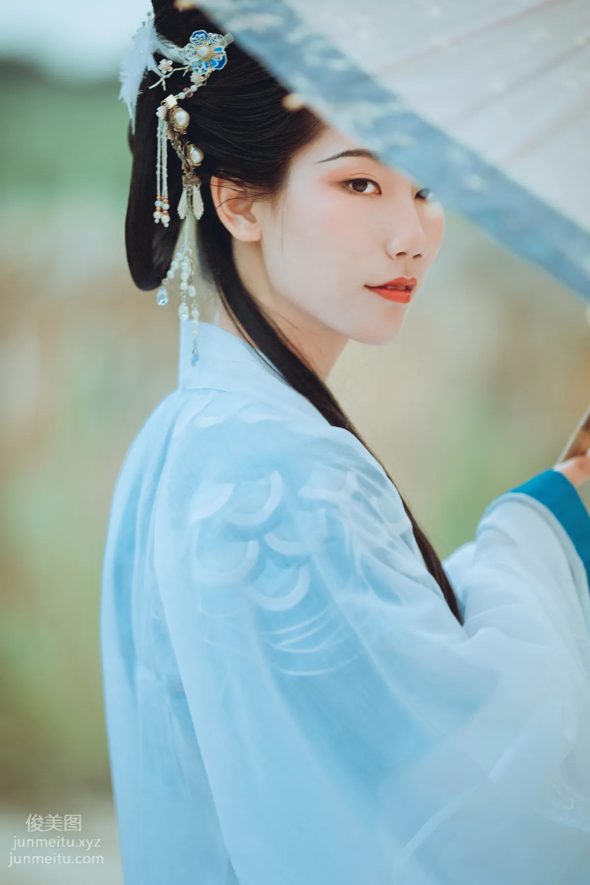 [YiTuYu] 2021.09.04 Hidden in Blue Robes Xiao Xuan photo 12