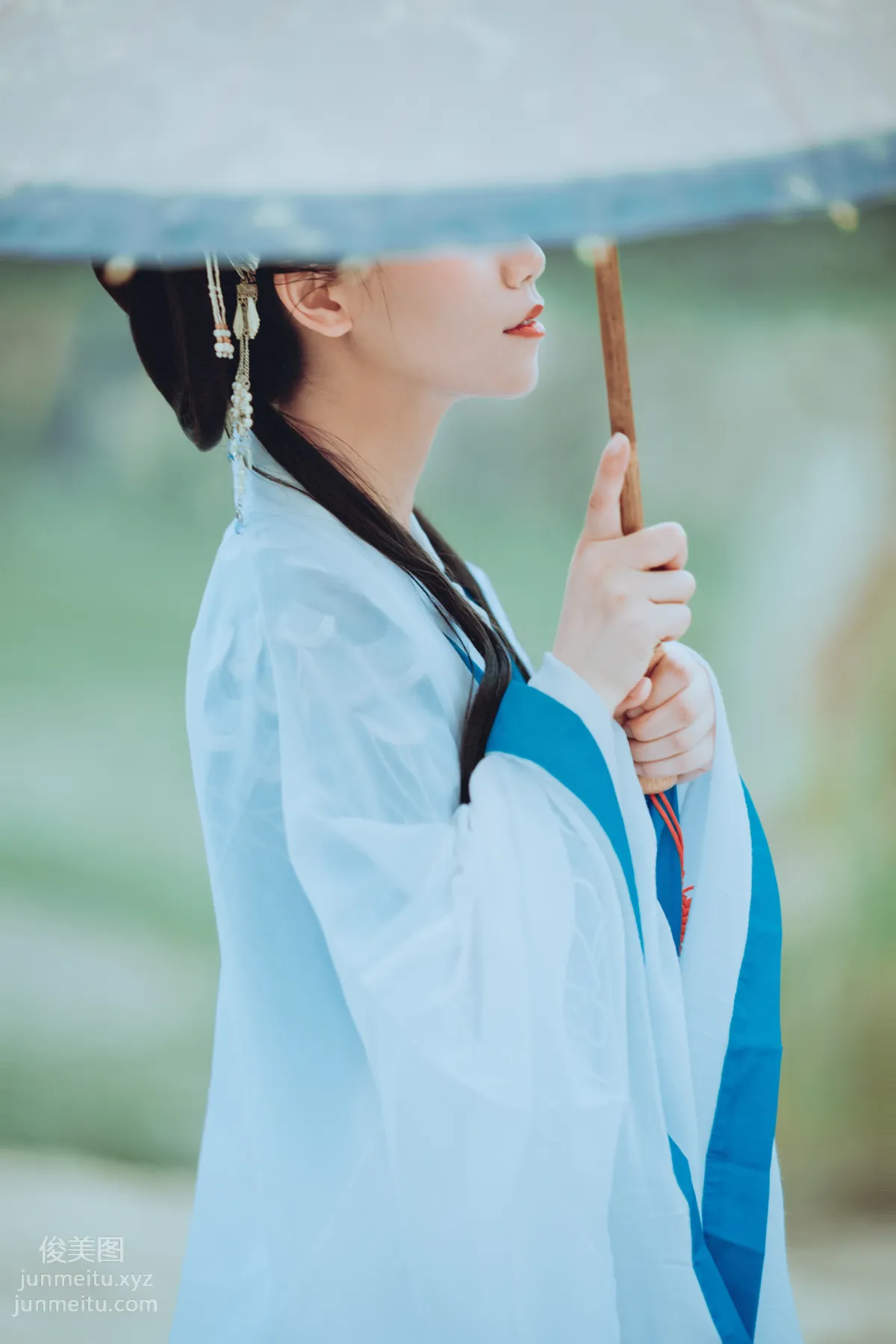 [YiTuYu] 2021.09.04 Hidden in Blue Robes Xiao Xuan photo 16