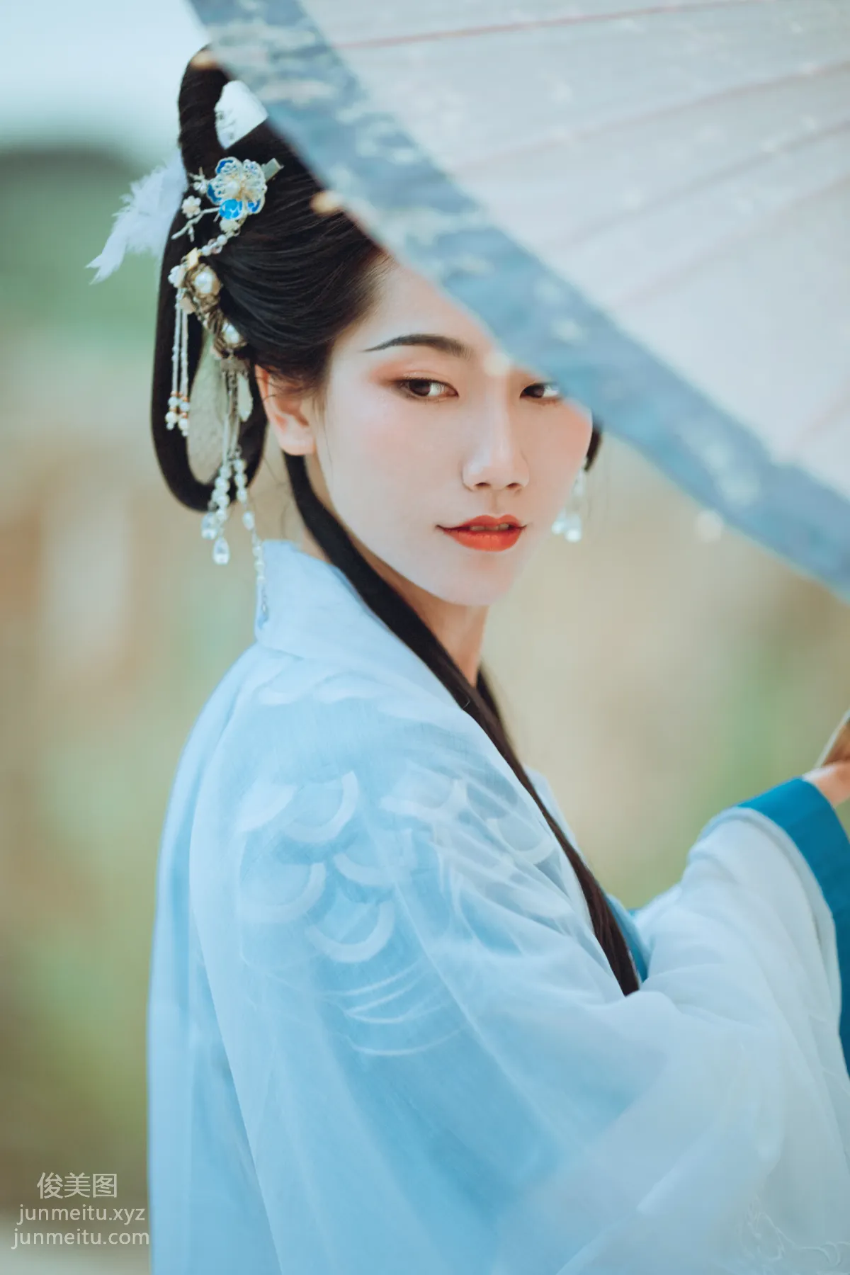 [YiTuYu] 2021.09.04 Hidden in Blue Robes Xiao Xuan photo 19