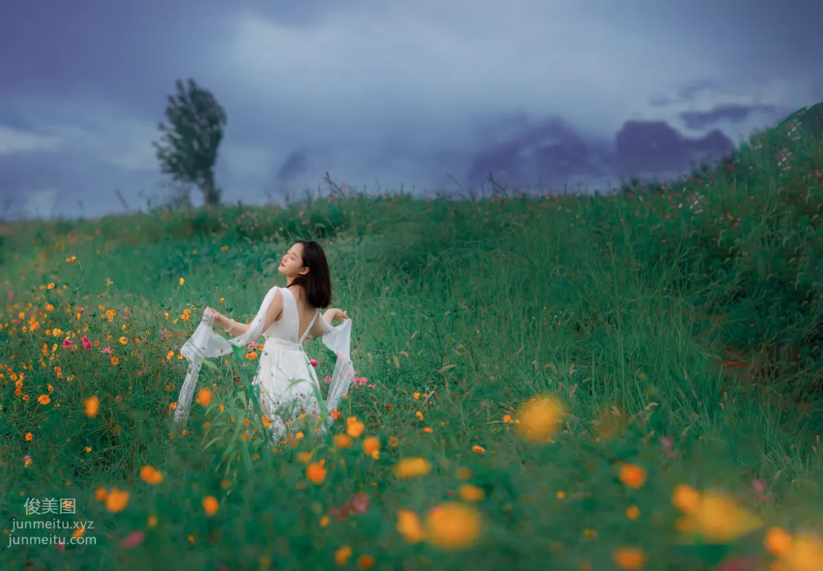 [YiTuYu] 2021.09.07 Gesang Flowers Bloom Yuan Yuan photo 15