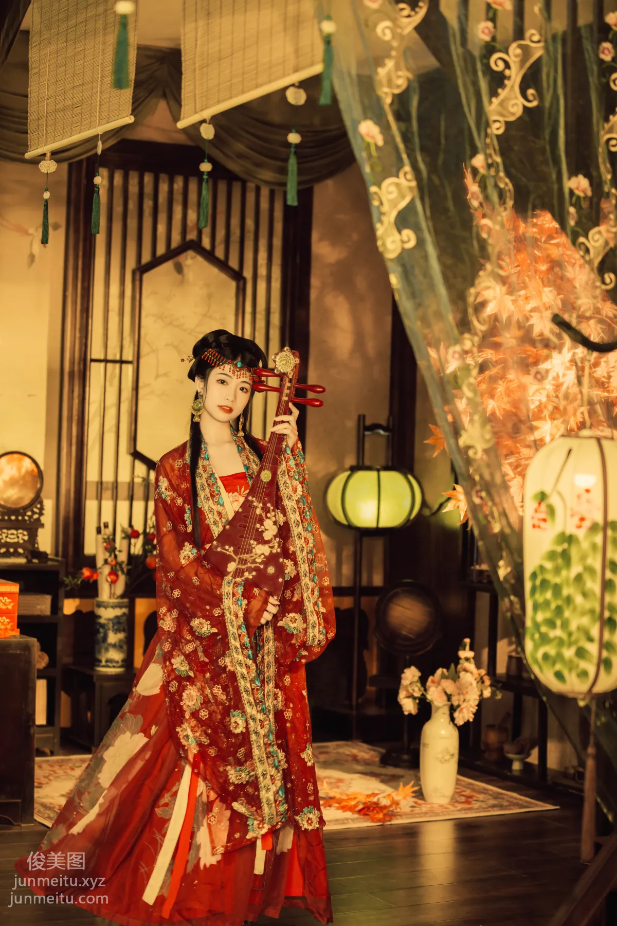 [YiTuYu] 2021.09.07 Red Phoenix Star Moves, Baitang Zhandou Hua photo 13