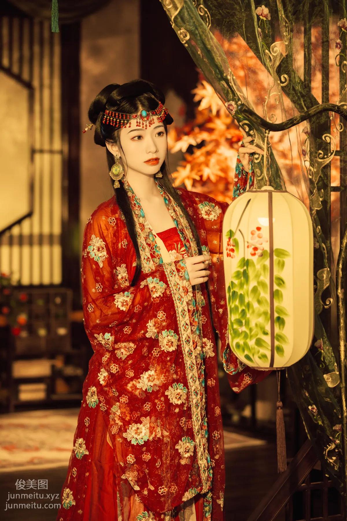 [YiTuYu] 2021.09.07 Red Phoenix Star Moves, Baitang Zhandou Hua photo 15