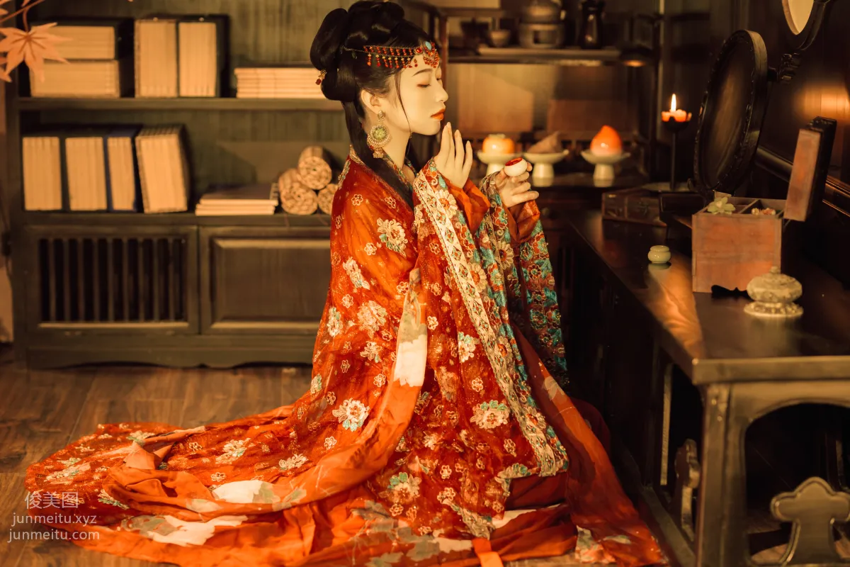 [YiTuYu] 2021.09.07 Red Phoenix Star Moves, Baitang Zhandou Hua photo 16