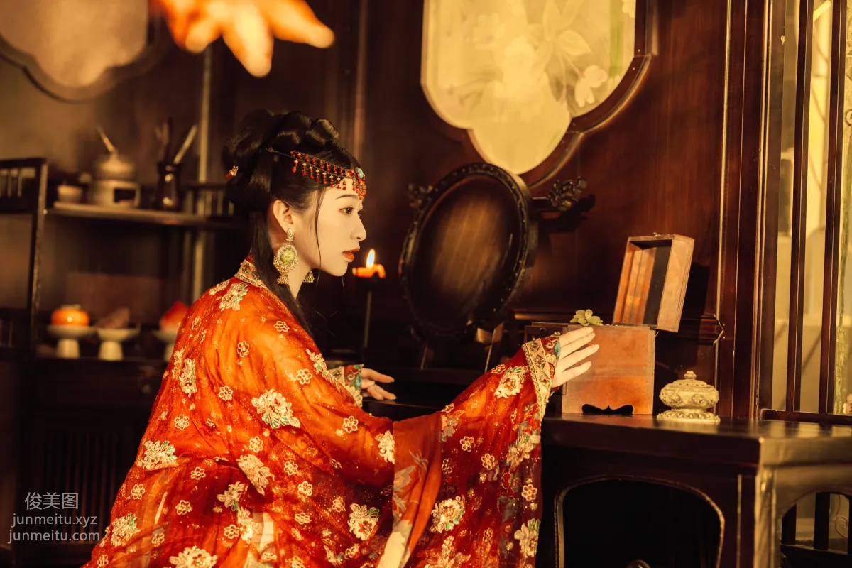 [YiTuYu] 2021.09.07 Red Phoenix Star Moves, Baitang Zhandou Hua photo 18