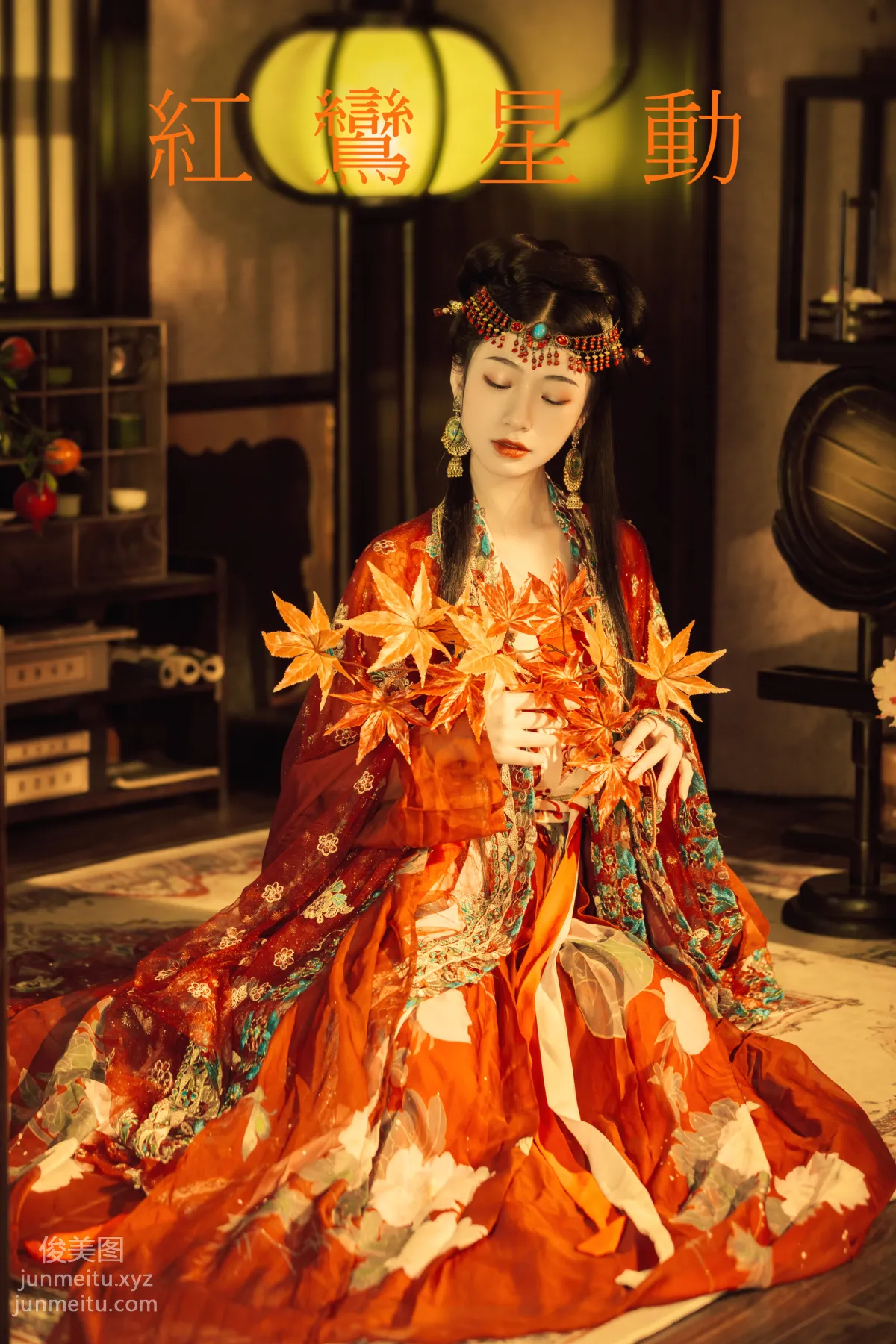 [YiTuYu] 2021.09.07 Red Phoenix Star Moves, Baitang Zhandou Hua photo 21