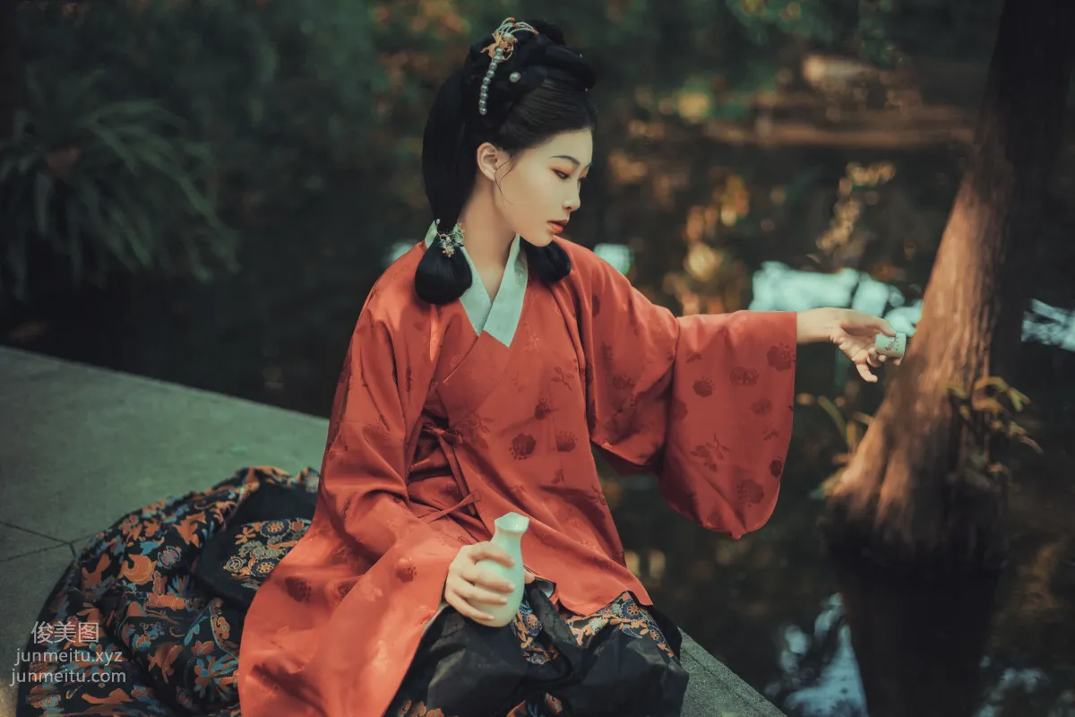 [YiTuYu] 2021.09.22 Green Carp Enters My Dream Shili Yuba photo 9