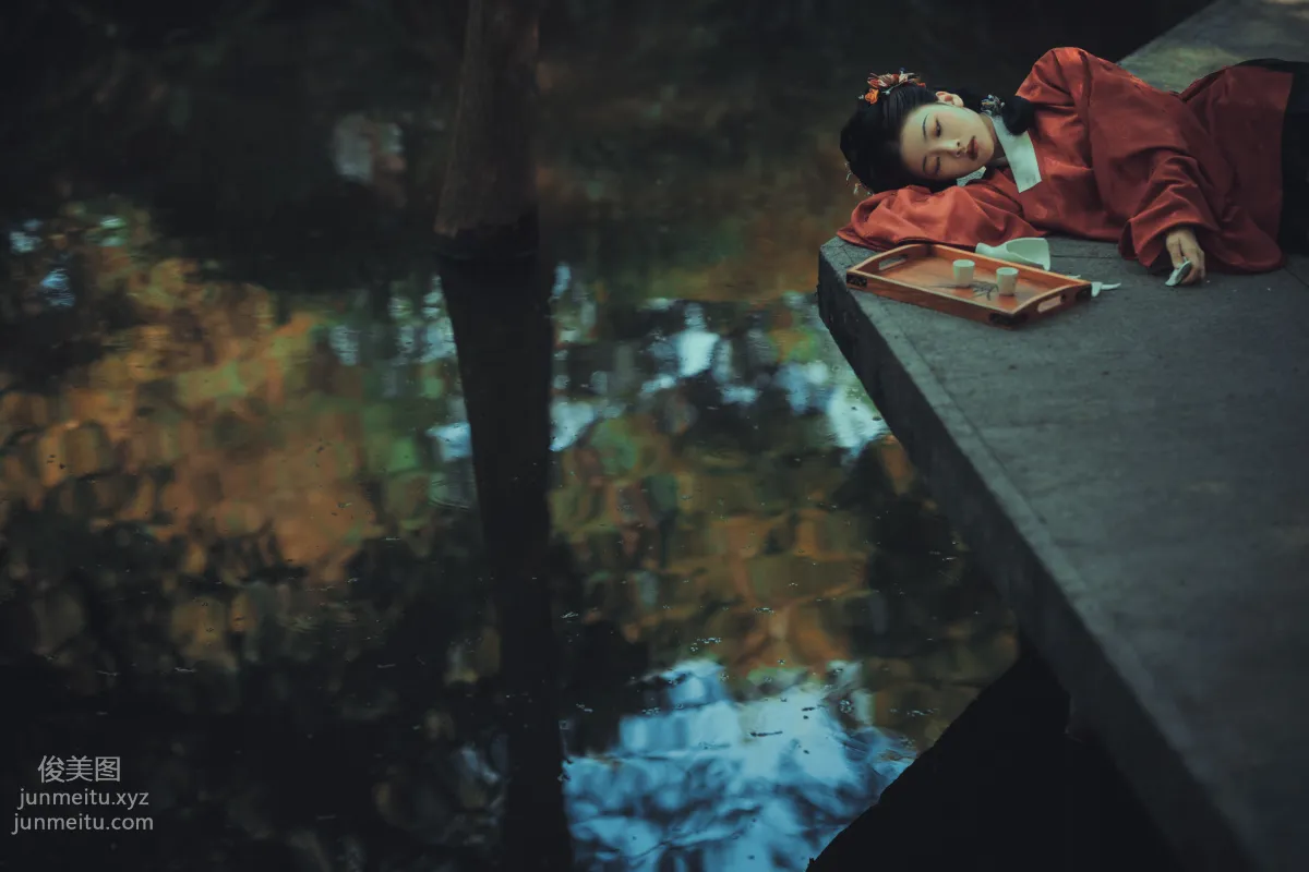 [YiTuYu] 2021.09.22 Green Carp Enters My Dream Shili Yuba photo 14
