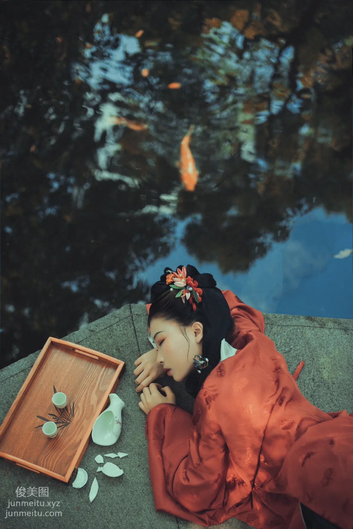 [YiTuYu] 2021.09.22 Green Carp Enters My Dream Shili Yuba photo 16