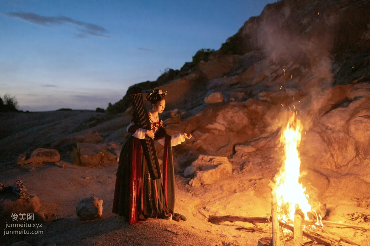 [YiTuYu] 2021.10.14 Frontier Song Zha Zhazi photo 6