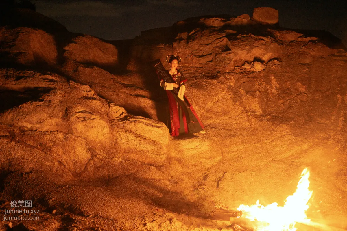 [YiTuYu] 2021.10.14 Frontier Song Zha Zhazi photo 11