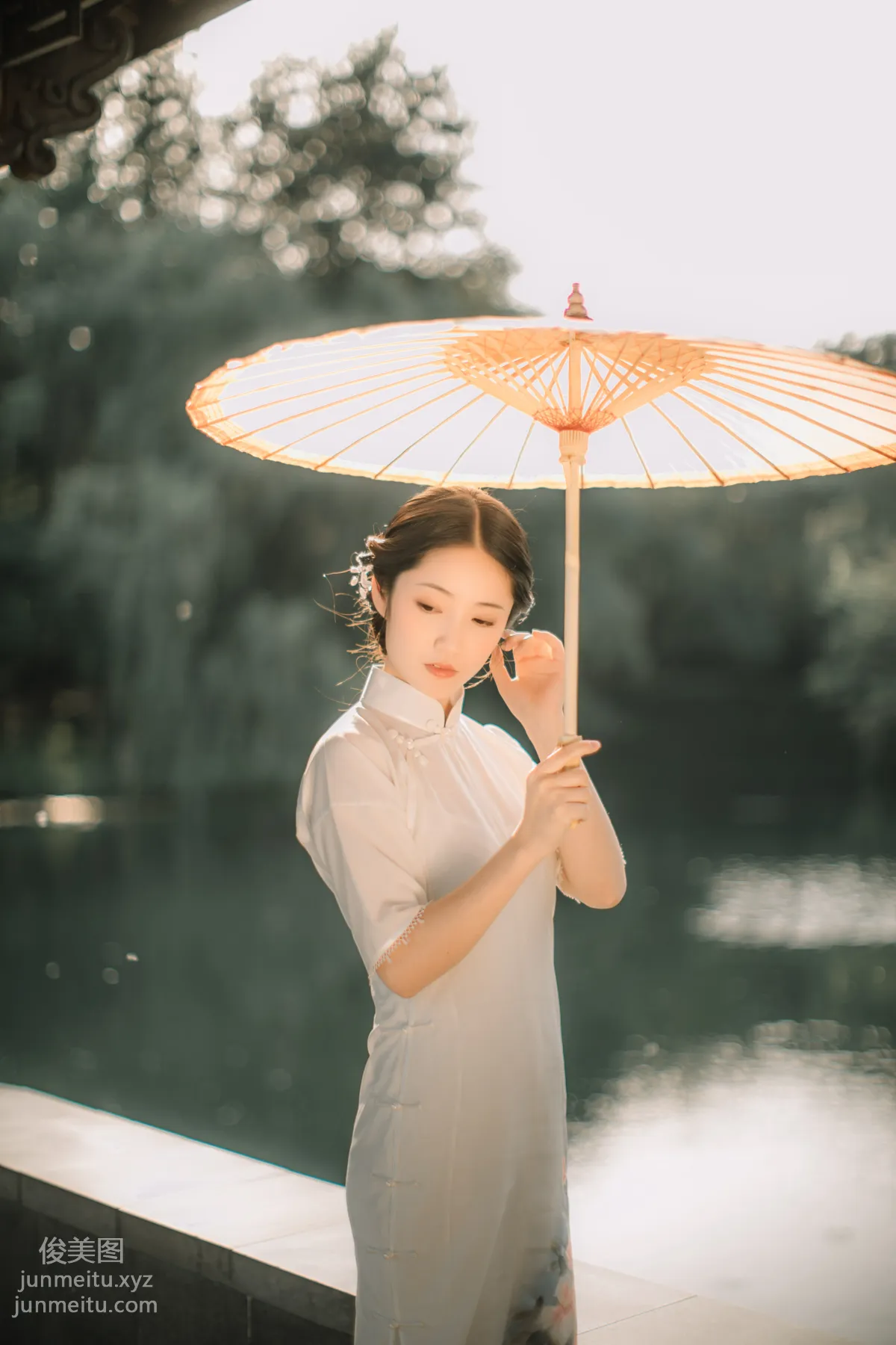 [YiTuYu] 2021.10.25 Willow Catkin Qipao Xiao Wennuan photo 6