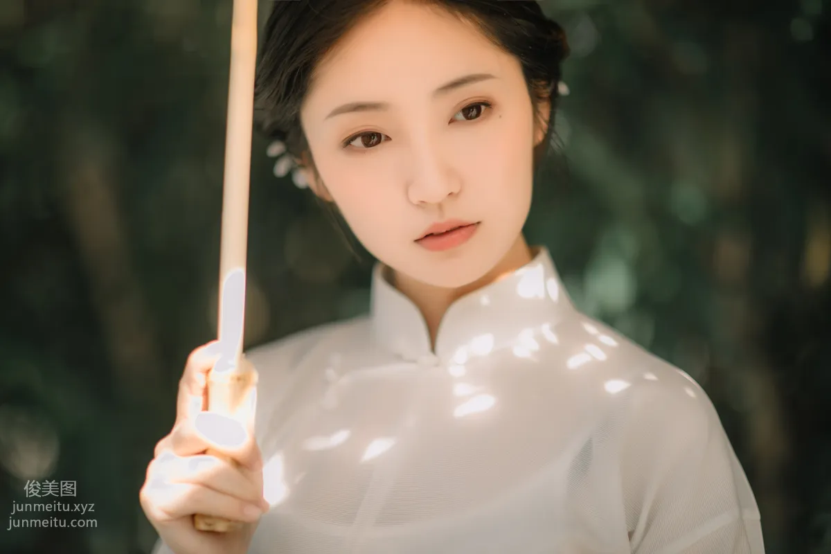 [YiTuYu] 2021.10.25 Willow Catkin Qipao Xiao Wennuan photo 13