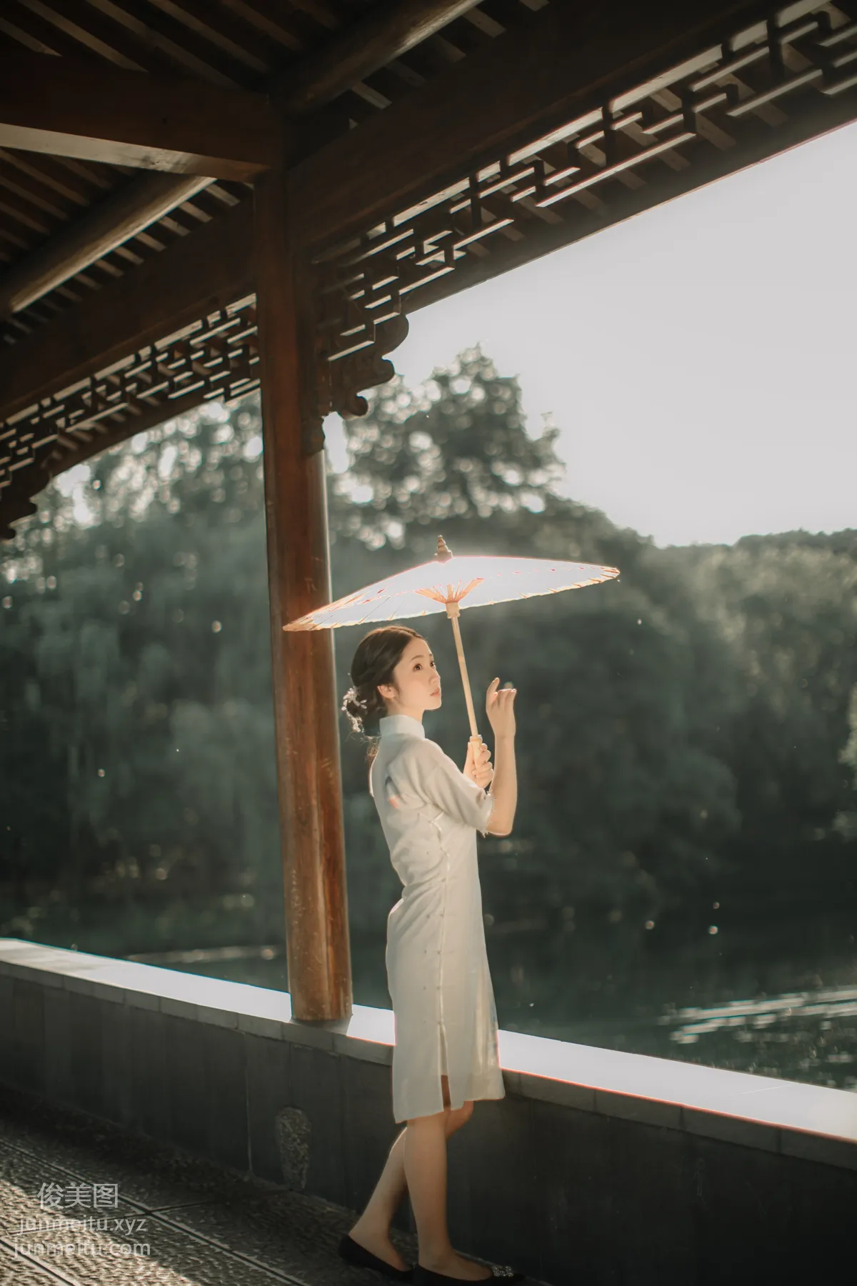 [YiTuYu] 2021.10.25 Willow Catkin Qipao Xiao Wennuan photo 15