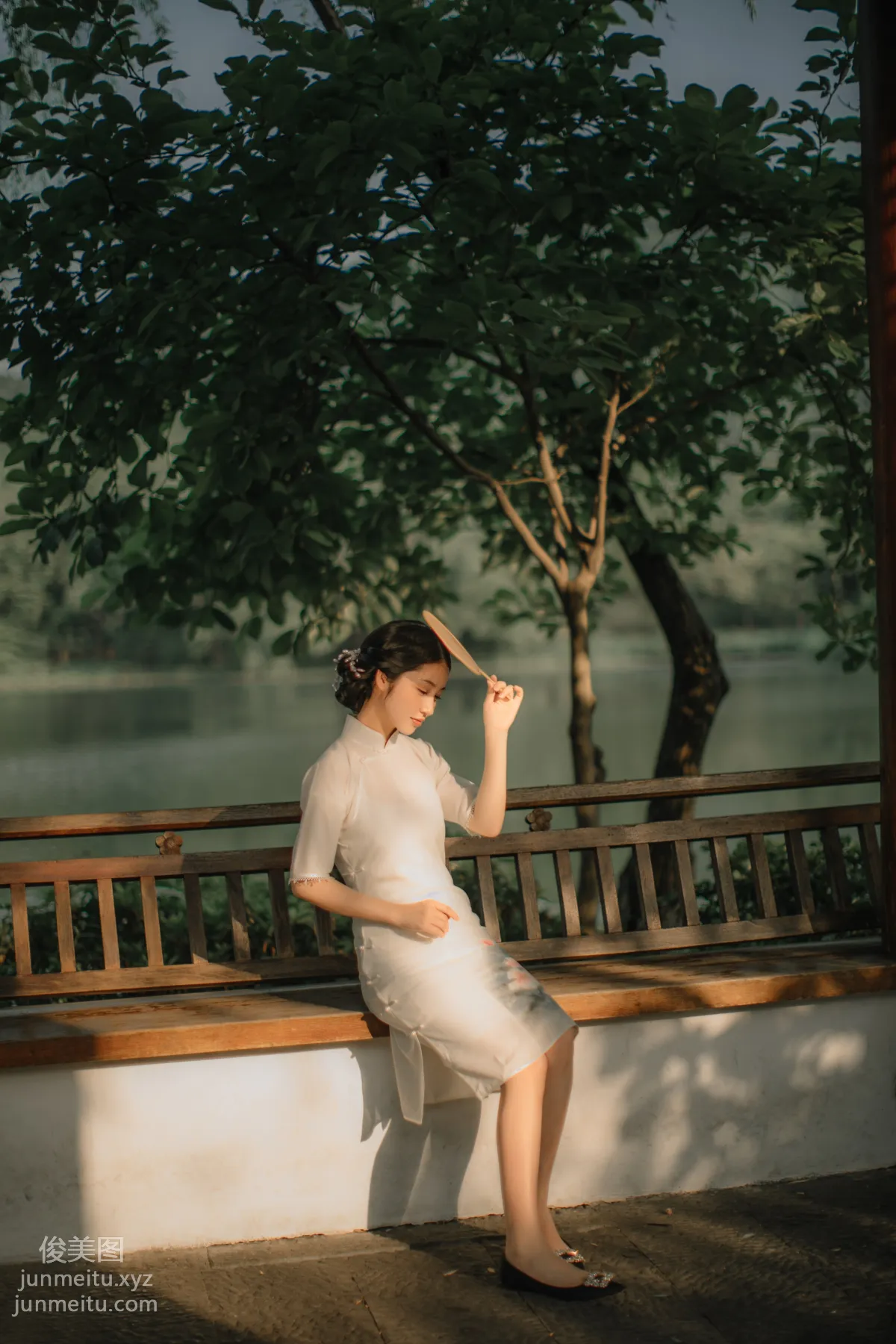 [YiTuYu] 2021.10.25 Willow Catkin Qipao Xiao Wennuan photo 17