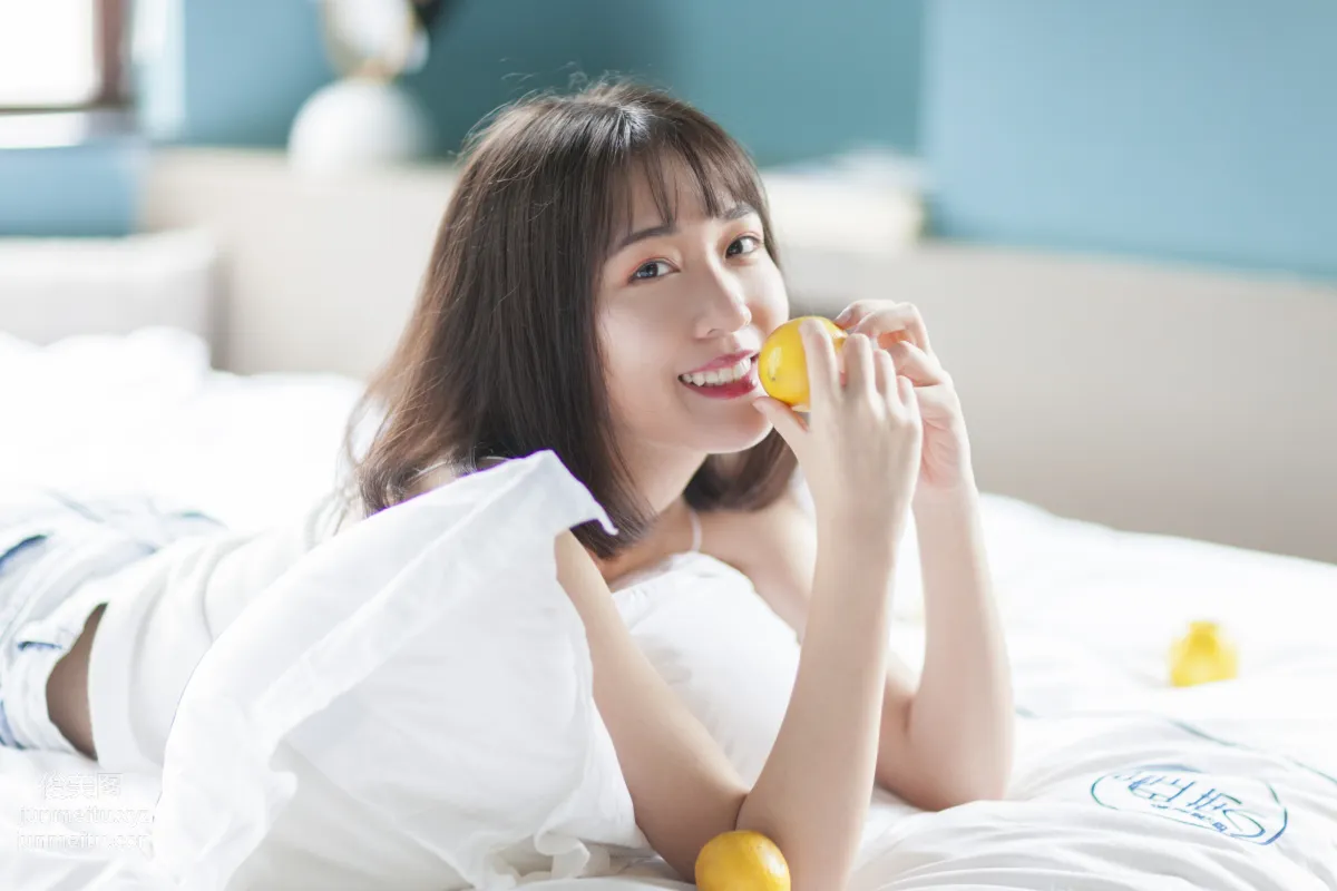 [YiTuYu] 2021.10.30 Lemon-Flavored Summer Toutiao Nvshen Linlin photo 6