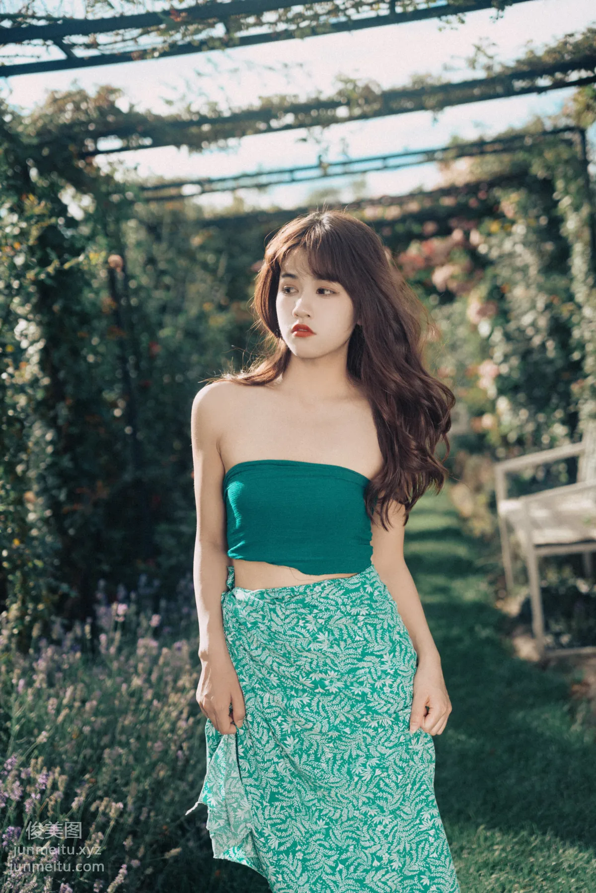 [YiTuYu] 2021.11.19 Flower Season Girl, Luo Zhi photo 19