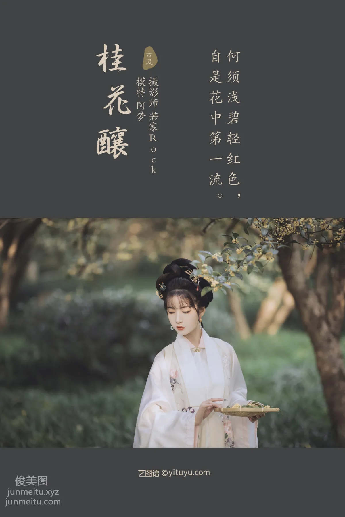 [YiTuYu] 2021.11.22 Osmanthus Brew, Yizhi Ameng Zai photo 1