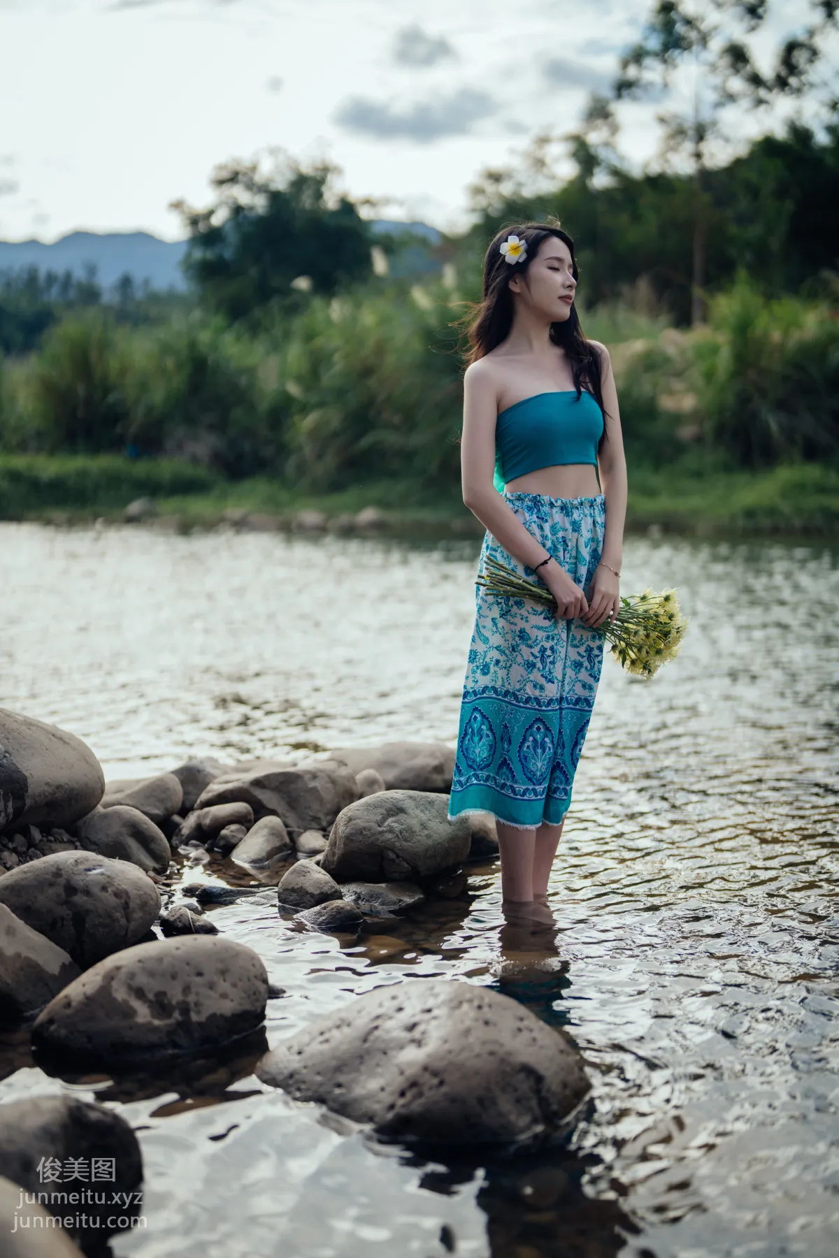 [YiTuYu] 2021.11.24 Clear Water Brings Forth Hibiscus, Yao Mei photo 2